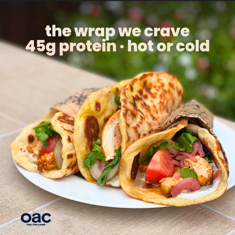 High Protein Chicken Gyro with Flatbread