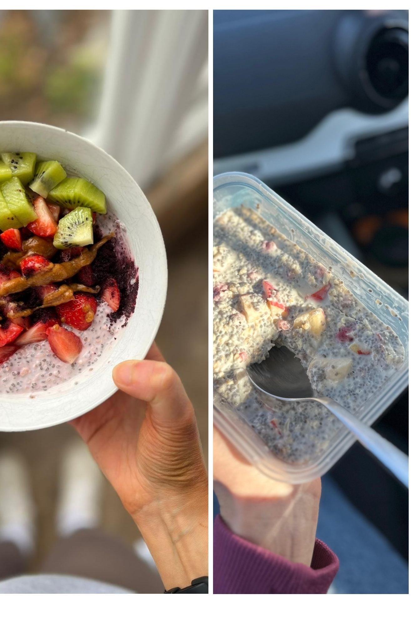 Doireann's build your 'on the go' breakfast