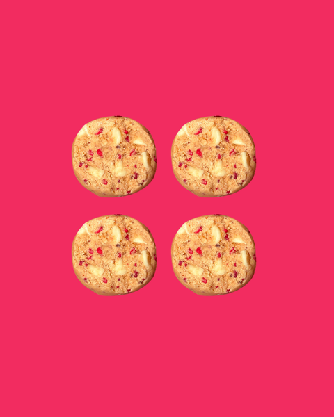 White Choc & Raspberry