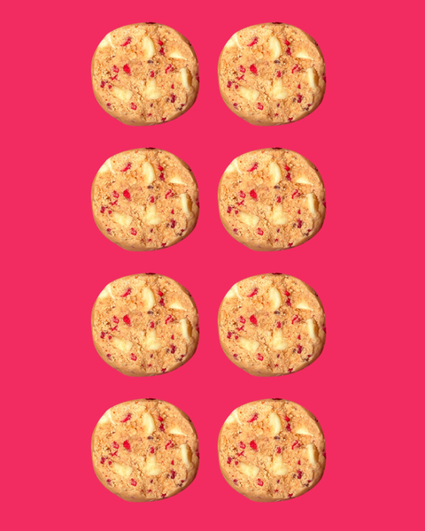 White Choc & Raspberry