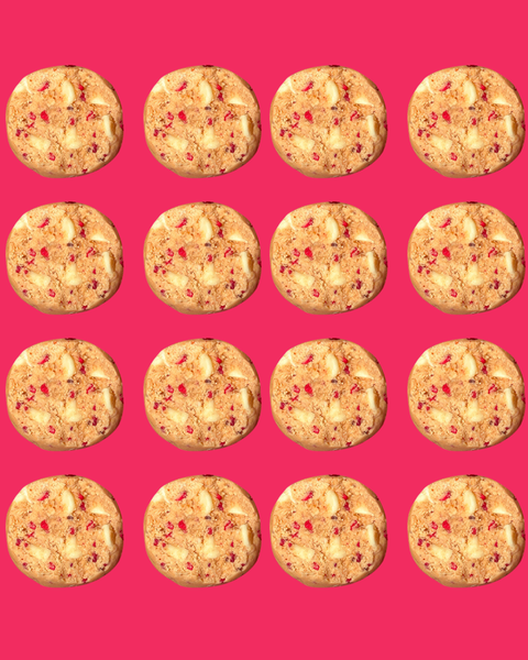 White Choc & Raspberry