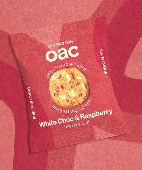 White Choc & Raspberry